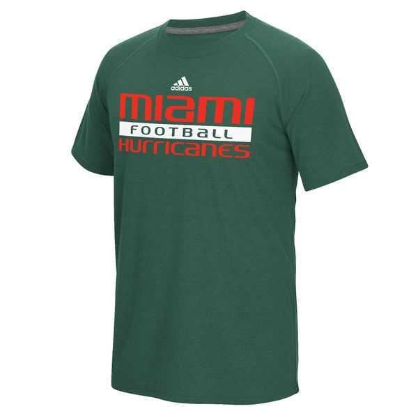 Miami Hurricanes Sideline Practice Football Ultimate Short Sleeve Climalite WEM T-Shirt - Green,We sell and wholesale Miami Hurricanes Sideline Practice Football Ultimate Short Sleeve Climalite WEM T-Shirt - Green on line form chian!
